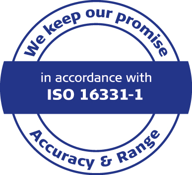 レーザー距離計の測定精度について ISO 16331-1